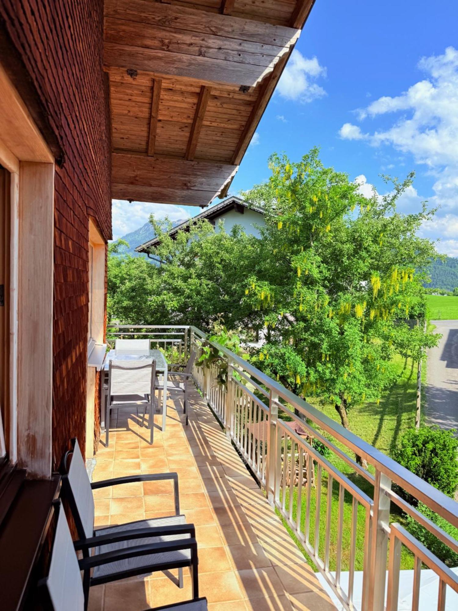 Wiesen Appartment Schwarzenberg im Bregenzerwald Buitenkant foto